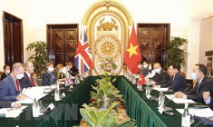 Vietnam, UK issue joint declaration on strategic partnership which includes collaboration on geospatial and hydrographic cooperation